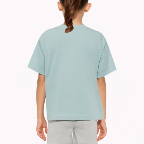 Girls' Casual Crew Neck Short Sleeve Tee