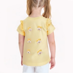 Yellow Flying Sleeves For Girls