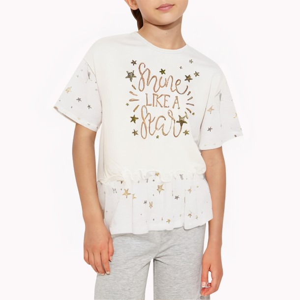 Starry Girl's Short Sleeve Tee