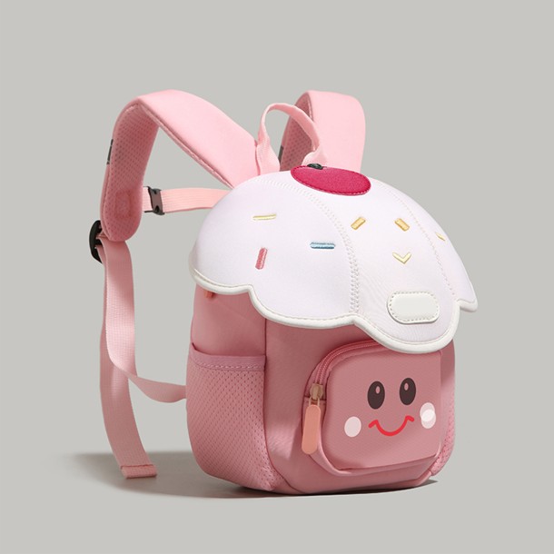 Cute Smiling Face Mushroom Backpack