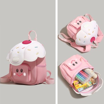 Cute Smiling Face Mushroom Backpack