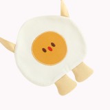 Cartoon Poached Egg Messenger Bag
