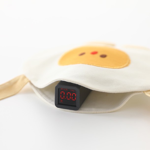 Cartoon Poached Egg Messenger Bag