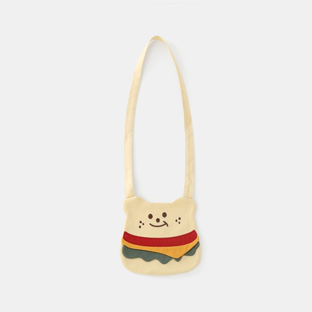 Cute Hamburger Messenger Bag