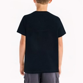 Superhero Print Boys' Short Sleeve Top