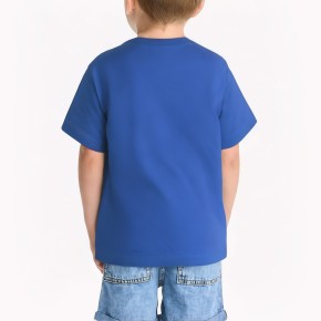 Boys' Solid Plain Short Sleeve Top