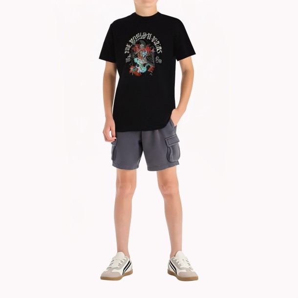 Boys' Summer Casual Cotton Short Sleeved T Shirt