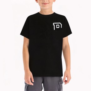 Boys' Pikachu Printed Cotton T Shirt