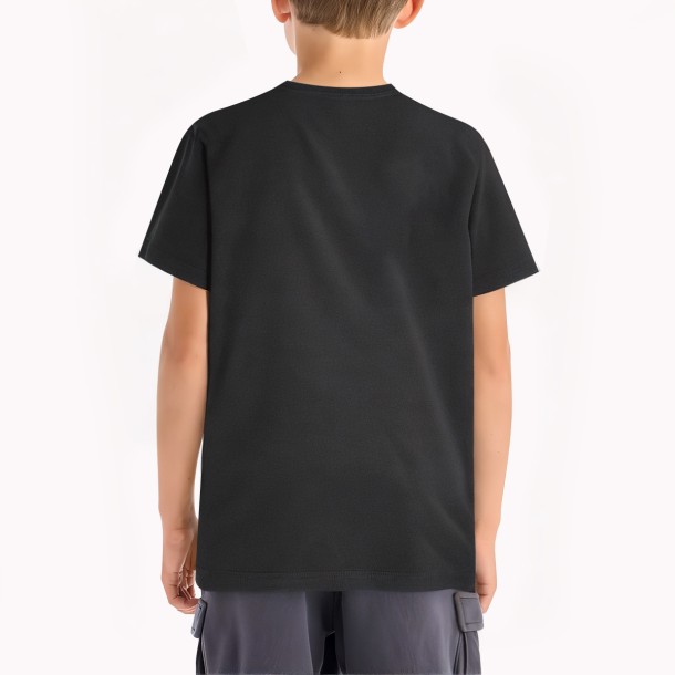 Boys' Pikachu Printed Cotton T Shirt
