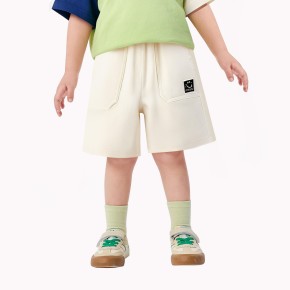 White Cotton Boy Shorts