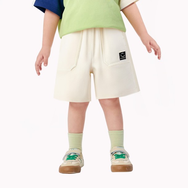 White Cotton Boy Shorts