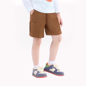 Brown Boys' Work Shorts
