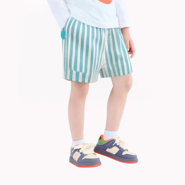 Boys' Blue Striped Shorts