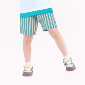 Boys' Blue Striped Shorts