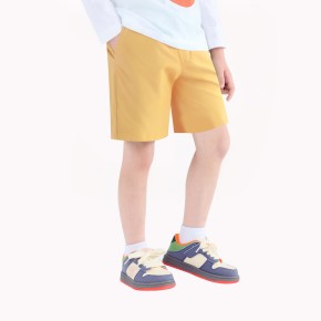 Boys' Solid Color Casual Shorts