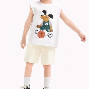 White Cotton Boy Shorts