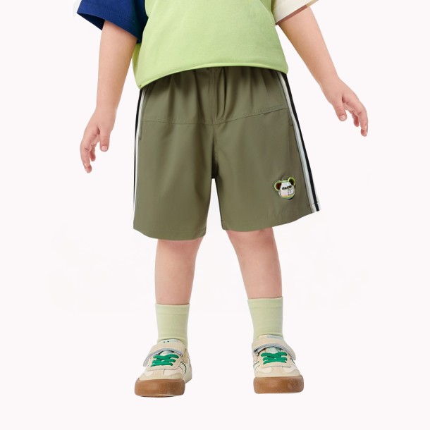 Boys' Contrast Color Sports Shorts