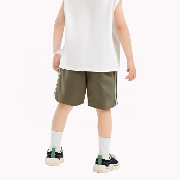 Boys' Contrast Color Sports Shorts