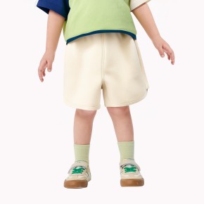 Solid Color Cartoon Boy Sports Shorts