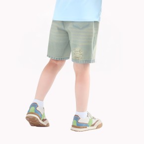 Boys' Summer Thin Ripped Jeans