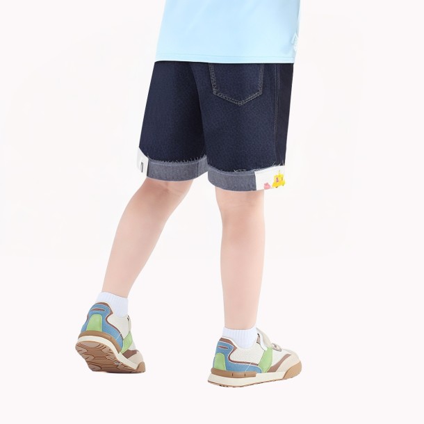 Boys' Patchwork Jeans