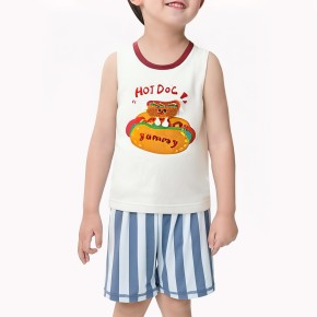 Children's Fashionable Contrast Vest
