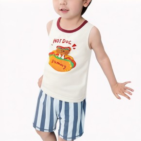 Children's Fashionable Contrast Vest