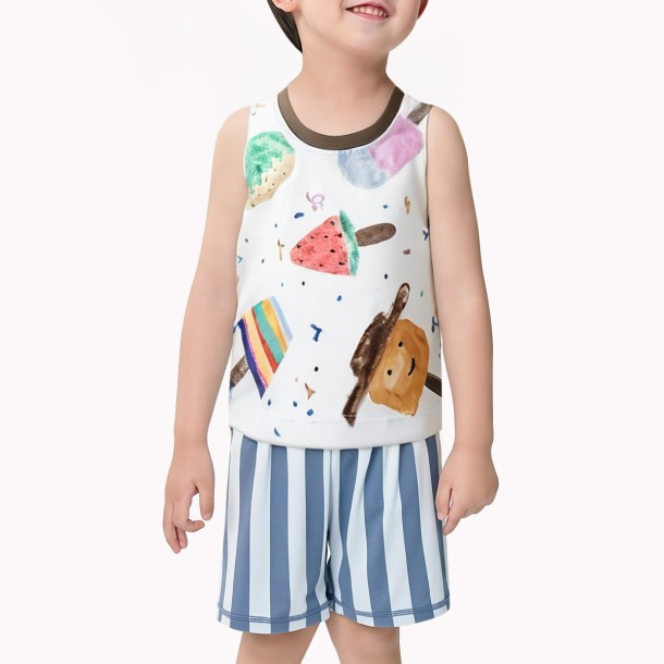 Boys' Cute Summer Printed Vest