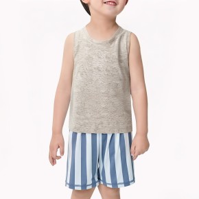 Boys' Loose Solid Color Vest