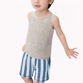 Boys' Loose Solid Color Vest
