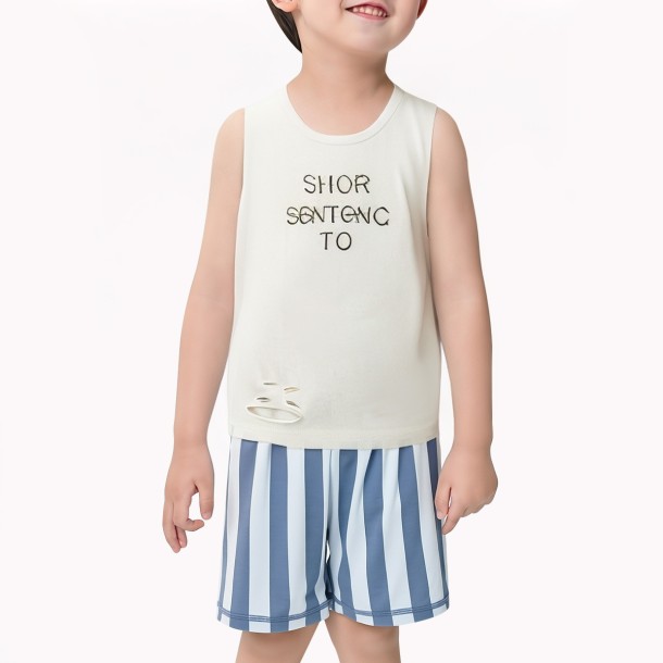 Boys' Cotton Hole Vest