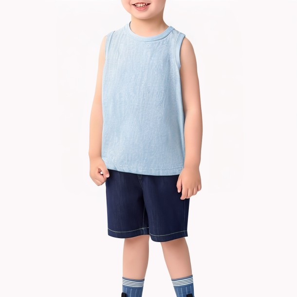Blue Boys Vest