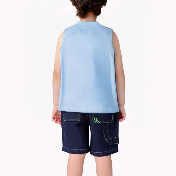 Blue Boys Vest