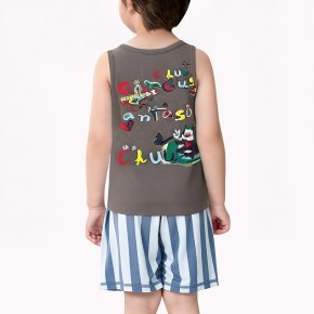Fashionable Graffiti Boys Vest