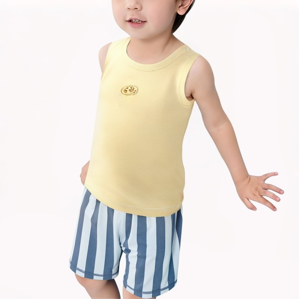 Yellow Summer Boy Vest