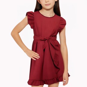Sweet Ruffled Girl's Dress
