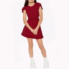 Sweet Ruffled Girl's Dress