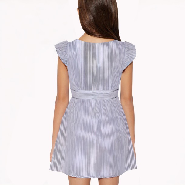 Girls Striped Casual Dress