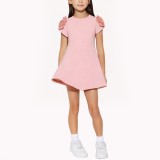 Girls floral print dress