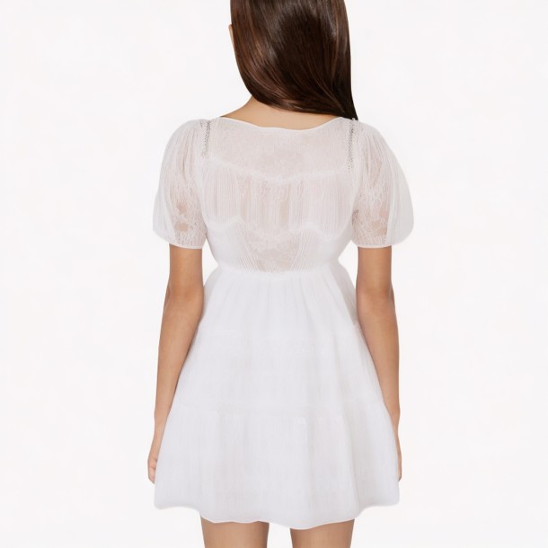 Puff Sleeve Princess Dress
