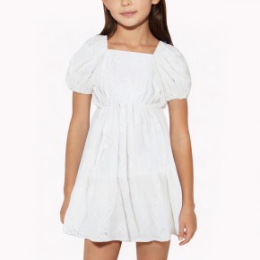 Lantern Sleeve Princess Dress