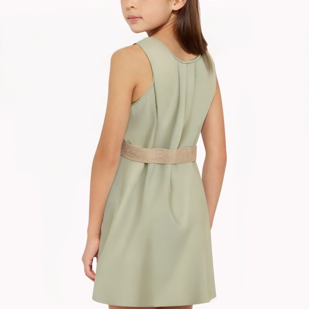 Sleeveless Backless Dress for Girls