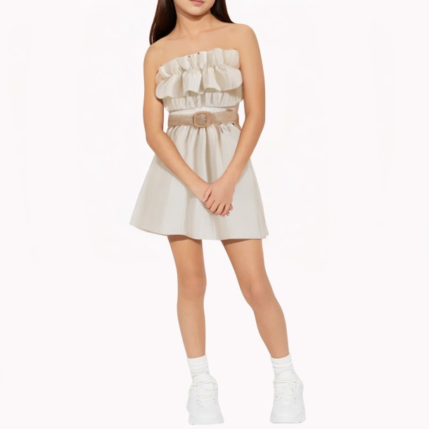  Off-Shoulder Dress for Girls