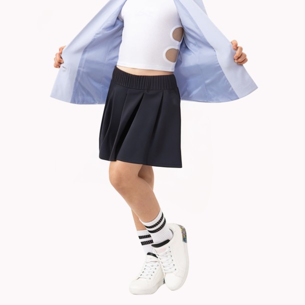 Girls' Summer Pleated Skirt
