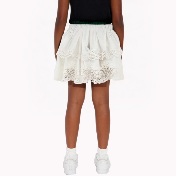 Girls Hollow Lace Skirt