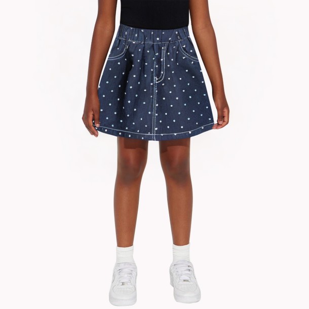 Girls A-line Polka Dot Skirt