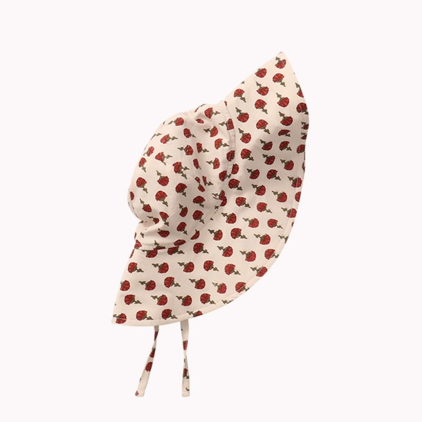 Children's Little Red Flower Sun Hat