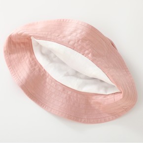 Children's Pink Rabbit Ear Fisherman Hat