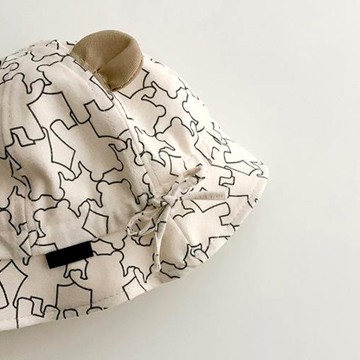 Off White Bear Fisherman Hat