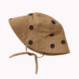 Children's Summer Polka Dot Fisherman Hat